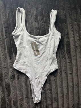 Grey bodysuit